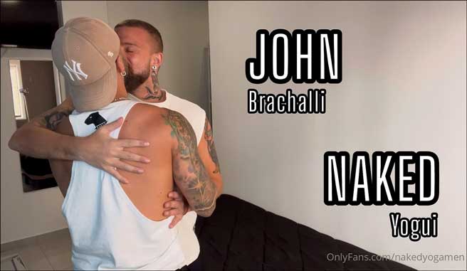 NakedYogaMen JohnBrachalli Gay Porn Video