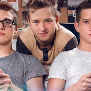 Gamer Threesome - Tyler Hill & Blake Mitchell and Noah White