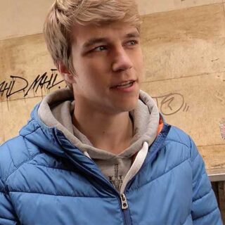 Czech Hunter 302 - Sweet Young Blonde Gay Boy