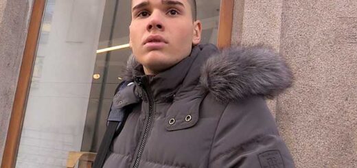 Czech Hunter 332 - Hot young student gay boy with big cock