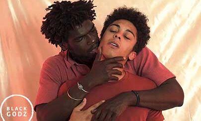 This week, Black God Devin Trez feeds little Marcus Labronx his thick cock as part of his Reward ceremony. The boy savors every inch of his delicious boner, taking it down his throat before spreading his legs for some deep bareback anal pleasure.