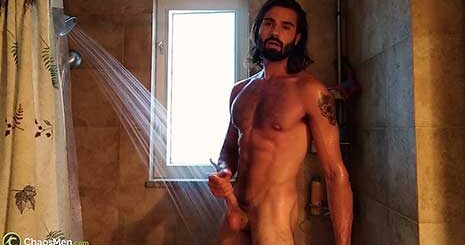 This hot Canadian submitted this very hot shower video. I'd love to get him in the studio, but for now, we get to see his homemade video. Jean has got a very hot muscular body with hair in all the right places! He has a nice long uncut cock that looks delicious.