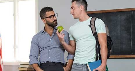 Adam (Adam Ramzi), a university teacher tries to resist his attraction to his handsome young student, Tristan (Tristan Hunter). Tristan convinces Adam that what they have isn’t just a crush