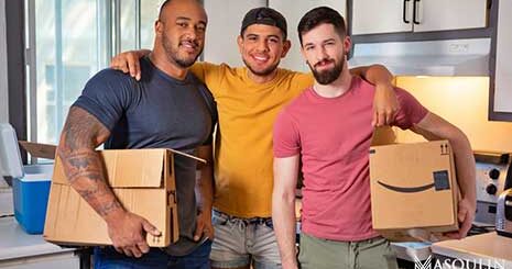 In Quebec Canada, there's such a thing called "Moving Day" which falls on July 1st. Roommates Alex and Thyle Knoxx are finishing up packing when Jason Vario arrives to help.