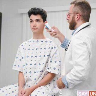 James visits the doctors after a sports injury and isn’t sure how to explain the issue. Luckily, Dr. Joel is the best doctor for the job and knows exactly how to help James.