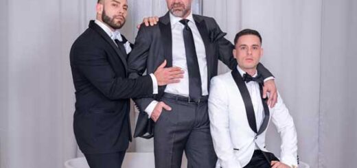 It's the evening of Diego Reyes' company Holiday Party and he will be joined by his boyfriend Manuel Reyes. Diego's boss, D Dan, lives close by and plans on sharing a ride to the event with them.