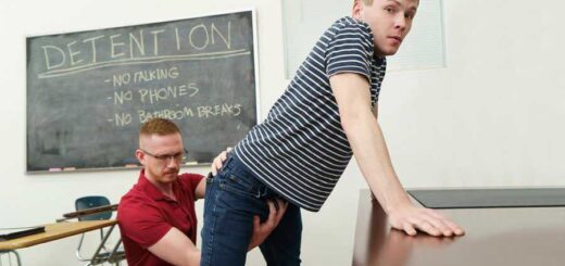 While in detention, Professor Kayman has a very serious talk with his naughty student Damian Rose. The boy claims that he didn’t steal his classmate's phone hoping to force him to do his