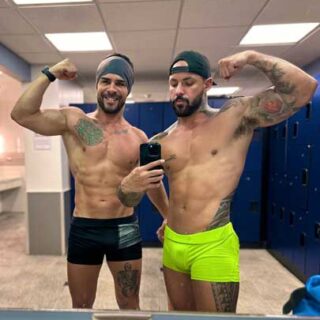 Jona Ortiz with another muscle stud, but ends up being the bottom bitch! I like to go somewhere warm when winter arrives. I hate cold weather.