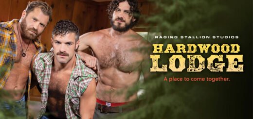 During his annual trip to the ‘Hardwood Lodge’, hairy hunk Vander Pulaski loves to enjoy nature, spend time with friends, and have his massive cock completely drained.